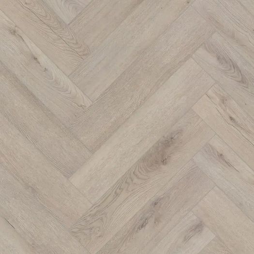 Herringbone LVT Flooring - Belmont Oak 60x12.5cm