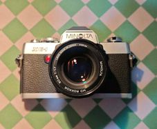 Minolta XG-1 (1983) + Lens MD Rokkor 50mm f1.7 - Serviced & Ready to Use SLR Film Camera