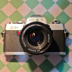 Minolta XG-1 (1983) + Lens MD Rokkor 50mm f1.7 - Serviced & Ready to Use SLR Film Camera