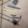 Franz Kuhlmann  arm for drafting table 1950s vintage Image 2