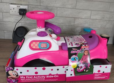 Minne Mouse first ride on