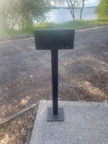 Fabricated Outboard Engine Stand