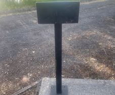 Fabricated Outboard Engine Stand