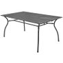 Garden Table 150x90x72 cm Steel Mesh Image 4