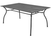 Garden Table 150x90x72 cm Steel Mesh