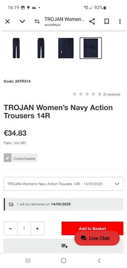 Trojan Trousers Big Clearout. Make An Offer !