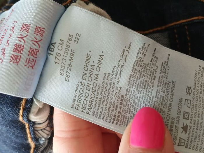 Levis 512 jeans brand new with tags 16yrs