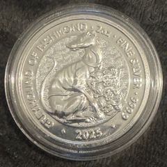 Silver 2oz Greyhound of Richmond Coin