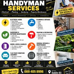 Handyman and other services.