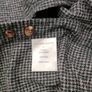 Proper Cloth Button Down Houndstooth Shirt Mens Medium Slim Fit Image 4