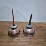 Vintage Singer Sewing Machine Oil Cans Pair of 2  Rare Variants Image 2