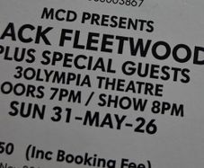 Mac Fleetwood Ticket