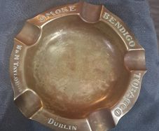 Vinyage Brass Ashtray WM taylor Dublin Bendigo Tobacco