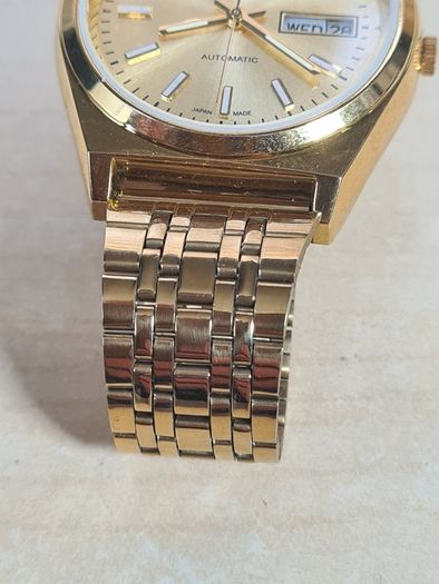 Seiko 5 Gold Watch Replica Mens