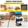 Electric Hand Wood Trimmer Router Image 2
