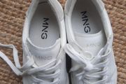 Mango white trainers girls size 2UK