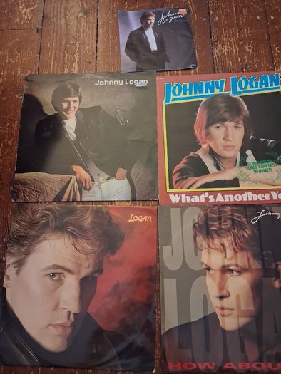 Johnny Logan vinyl job lot - 5 items - price for all