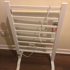 Electric heated towel rail