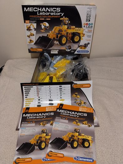 Mechanics Laboratory, Construction Equipment building Set, STEM TOYS
