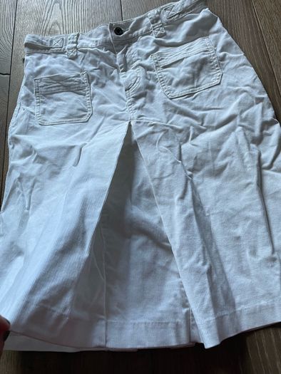 skirt Ralph Lauren size 10 ivory corduroy