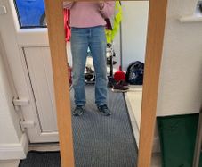 Oak Framed Mirror