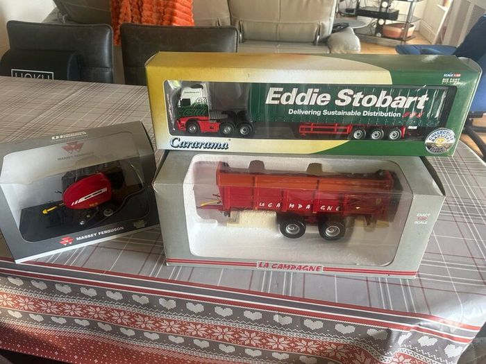 Toy tractors, trailers,farm machinery,