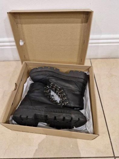 Clarks Biker Style Chunky Boots