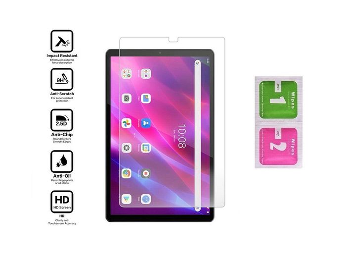 For Lenovo Tab K10 Tempered Glass Screen Protector Saver New - FHT05LTTG