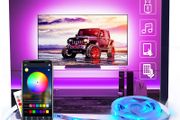 LED TV Backlights APP,4.36M USB Led Strip Lights with Remote for 65-75 Inch RGB 5050 APP Control Sync to Music Bias Lighting TV Led Lights for TV, Bedroom, Party and Home (Packaging May Vary) [Energy Class A+]