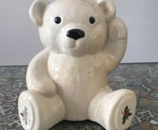 Christmas Teddy Money Box by WADE