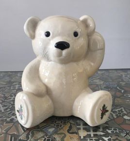 Christmas Teddy Money Box by WADE