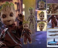 Hot Toys LMS 004 Guardians of the Galaxy Vol. 2 Groot Life-Size 1/1 Figure NEW
