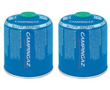 Campingaz CV470 Plus Gas Propane Butane Mix  2 Pack Camping Outdoors Hiking