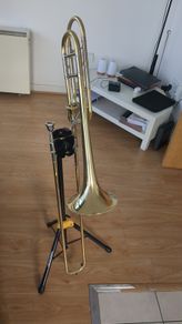 Bach Stradivarius 42AF Tenor Trombone with Infinity Valve Open Wrap F Attachment