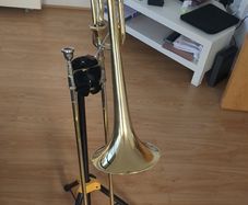 Bach Stradivarius 42AF Tenor Trombone with Infinity Valve Open Wrap F Attachment