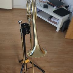 Bach Stradivarius 42AF Tenor Trombone with Infinity Valve Open Wrap F Attachment