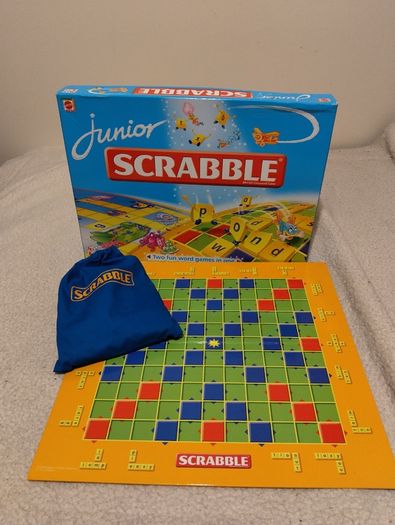 Junior Scrabble Classic 2 In 1 Board Game