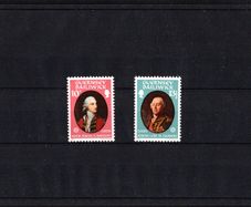 1980 Guernsey Europa Personalities Commemorative Stamps Mint Never Hinged (MNH)