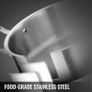 BRAND NEW 5 Layer Food Steamer 28cm 30cm Stainless Steel Stock Pot for Home Steaming Dumplings Vegetables Rice Cooking Steamed Dish Image 2