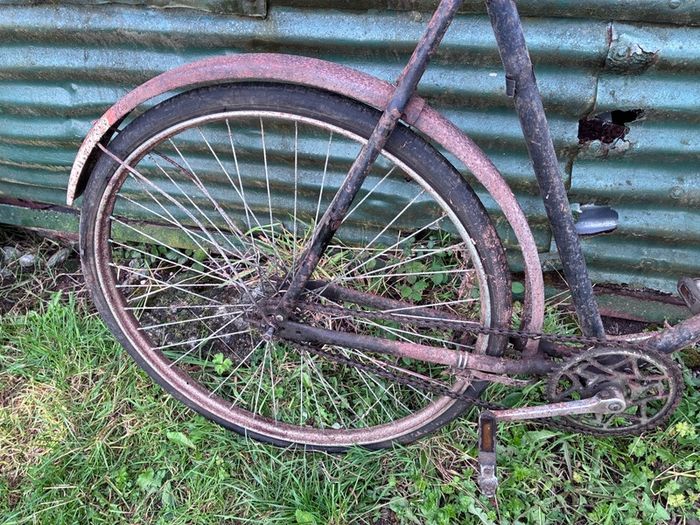 26 inch Raleigh bicycle frame