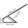 5 Feet Pneumatic Storage Bed Weight Lifting Mechanism Gas Spring Strut Supports Hinges Sofa Bed Space Saving Storage Image 7