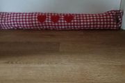 Red Heart Door/Window Draft Excluder