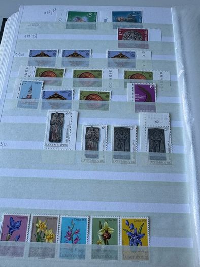 LUXEMBURG collection in 64 pages stamp album