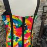 Vintage 80s 90s Jacqueline lechat Cannes pencil floral dress with cropped blazer Image 9