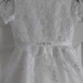 Girls white communion dress Image 7