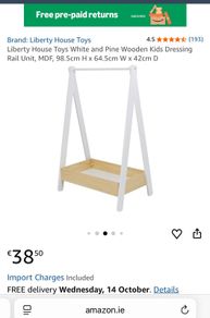 childs clothes rail