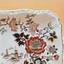 Vintage Mason's Ironstone Golden Azalea square serving dish Image 4