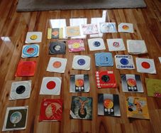 Lot of vintage records