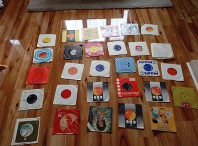 Lot of vintage records