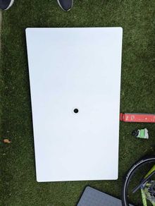 Outdoor dining table foldable